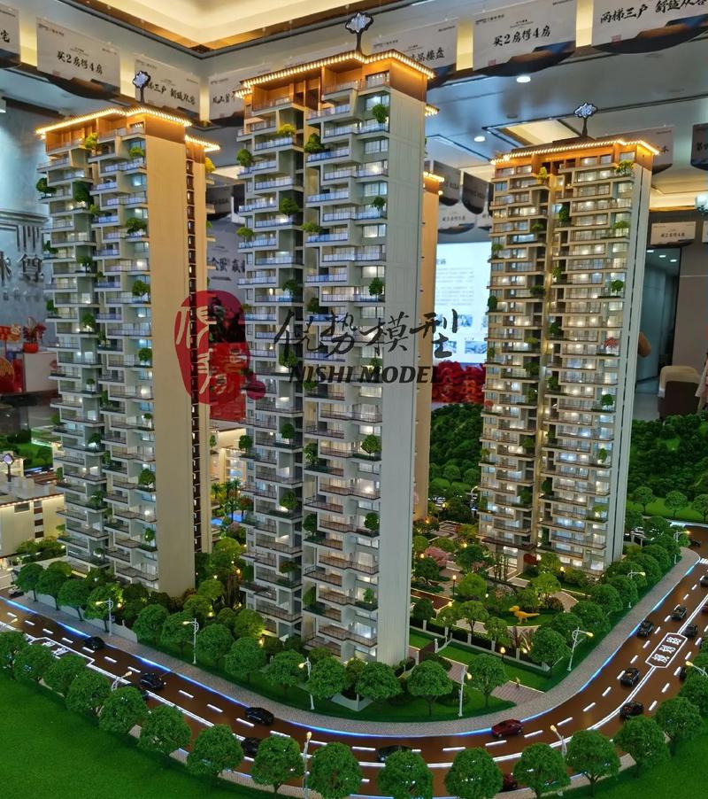 河池第四代建筑项目沙盘圆满交付，匠心模型展现未来人居新图景